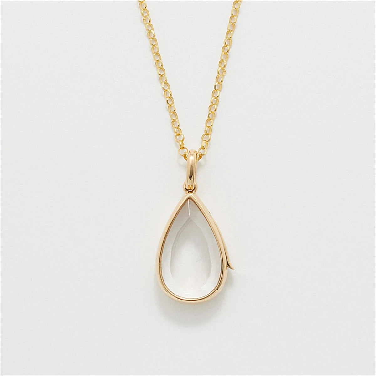 Pendentif Cœur Océan Ajustable – Collier Femme Élégant