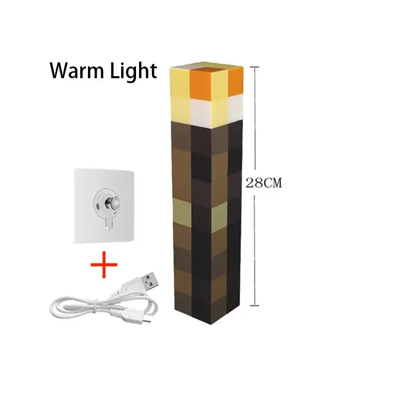 Lampe Torche LED Rechargeable USB - Veilleuse Décorative pour Enfants