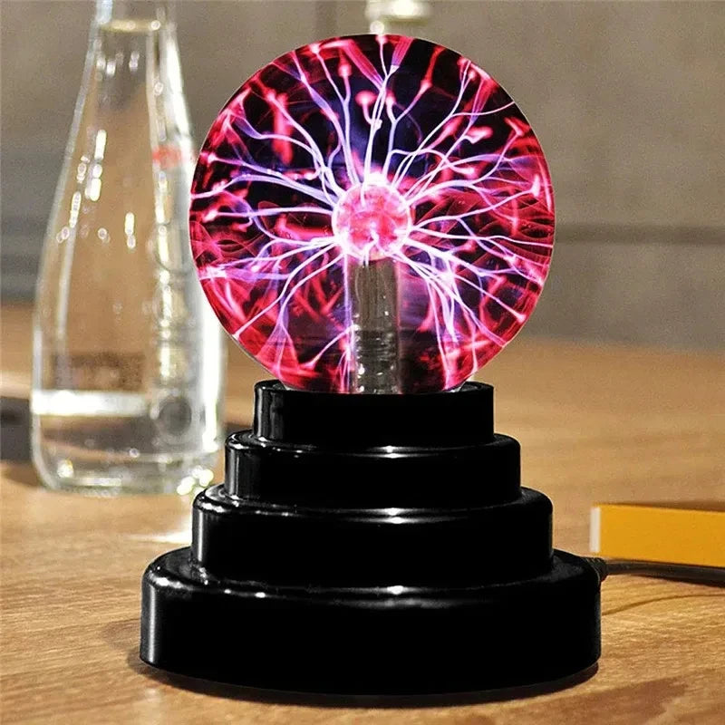 Boule Plasma Magique LED Tactile - Lampe Scientifique Décorative