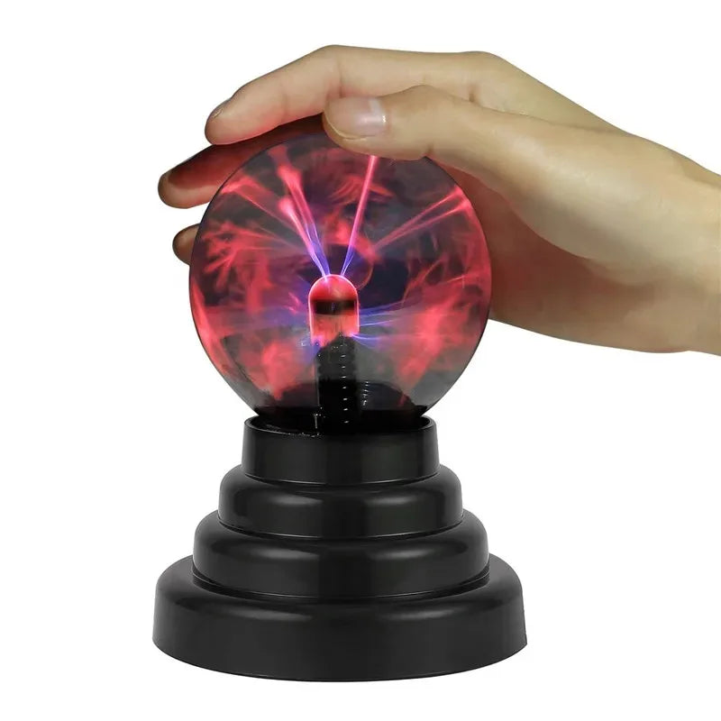 Boule Plasma Magique LED Tactile - Lampe Scientifique Décorative